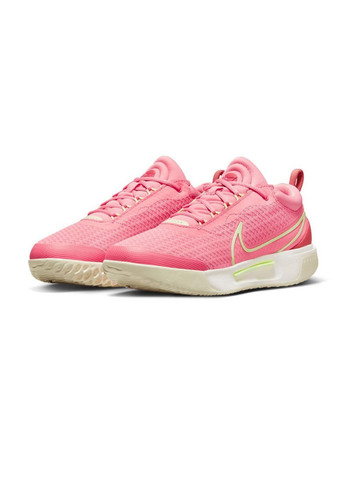 Рожеві осінні кросівки жін, zoom court pro hc рожевий Nike