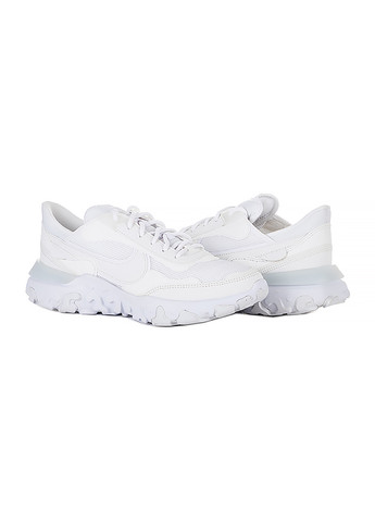 Білі осінні жіночі кросівки react r3vision білий Nike