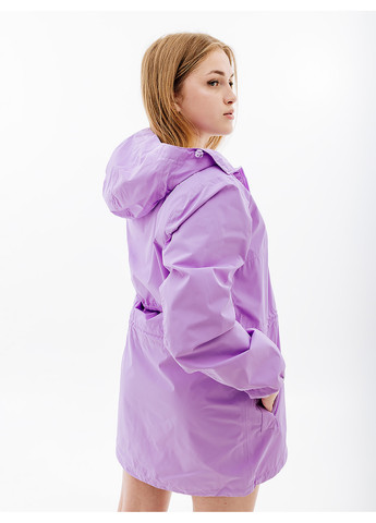 Фиолетовая демисезонная женская куртка hely hansen w essence mid rain coat фиолетовый Helly Hansen