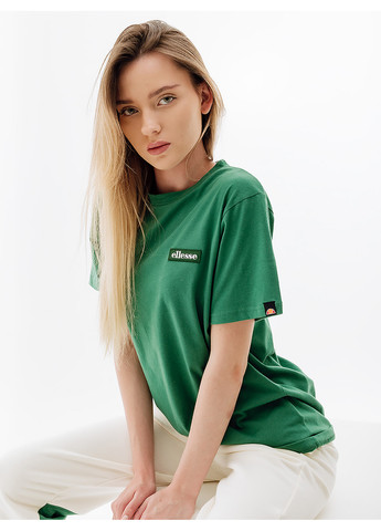 Зеленая демисезон женская футболка tolin tee зеленый Ellesse