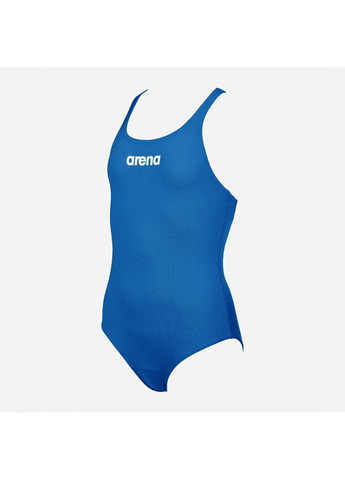 Синий демисезонный купальник для девочек solid swim pro jr синий Arena