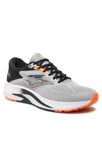 Цветные демисезонные мужские кроссовки для бега r.speed серый оранжевый Joma