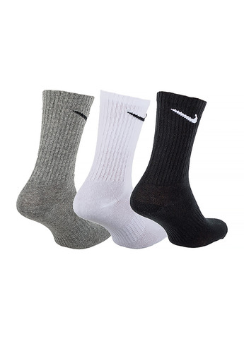 Чоловічі Шкарпетки U NK EVERYDAY LTWT CREW 3PR Різнокольоровий Nike (262450808)