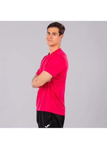 Малиновая футболка combi малиновый муж Joma