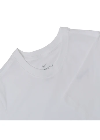 Белая мужская футболка nk df tee dfc crewolid белый Nike