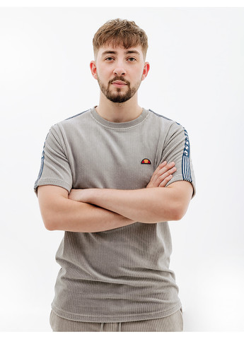 Серая мужская футболка ellesseadori tee серый Ellesse