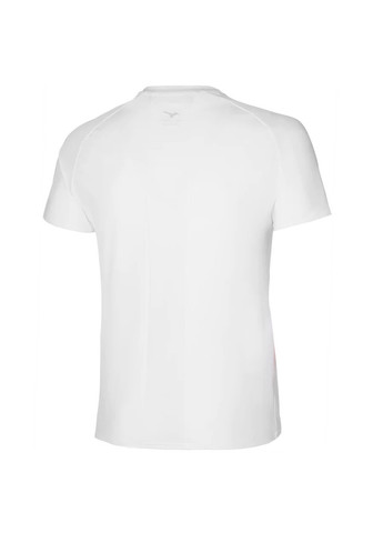 Біла чоловіча футболкаizunohadow graphic tee білий Mizuno