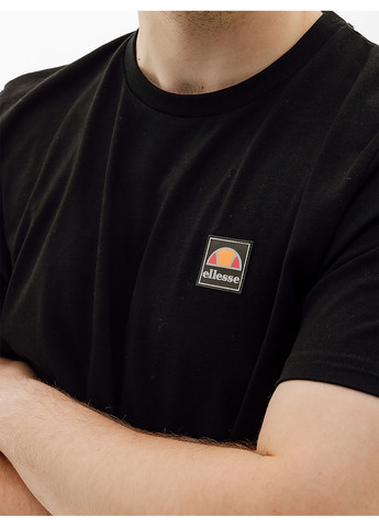 Чорна чоловіча футболка pertuso tee чорний Ellesse