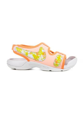 Коралловые повседневные детские сандали sunray adjust 6 se коралловый Nike