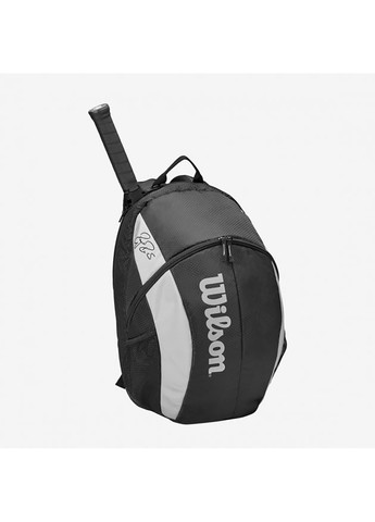 Тенісний рюкзак RF Team backpack Чорний Wilson (262451094)