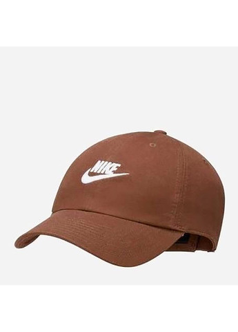Кепка U NSW H86 CAP FUTURA WASHED коричневый Уни Nike (262450425)