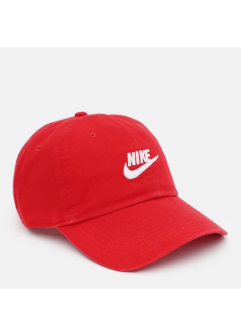 Кепка U NSW H86 FUTURA WASH CAP червоний Уні Nike (262451604)