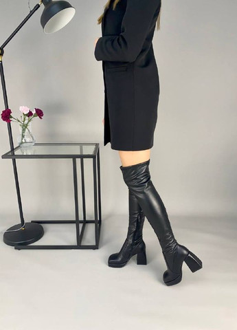Осенние сапоги-чулки женские кожаные Fashion ‣ Купить в интернет ...
