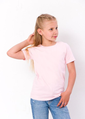 Рожева літня футболка для дівчинки (підліткова) рожевий носи своє (6021-036-2-v6) Носи своє