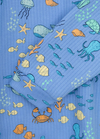 Синяя всесезон пижама Isobel Kids