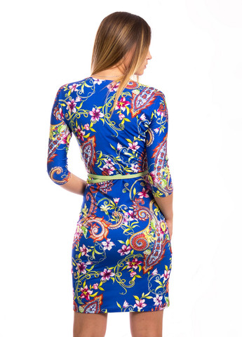 Синя кежуал сукня Meggi турецькі огірки