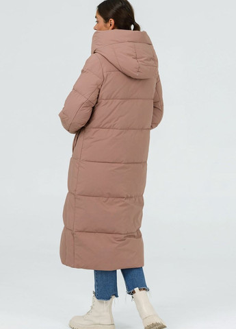 Бежевая зимняя пальто зимнее женское бежевый Snow Owl