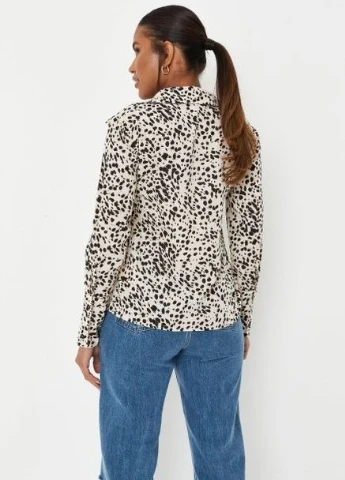 Бежевая рубашка Missguided