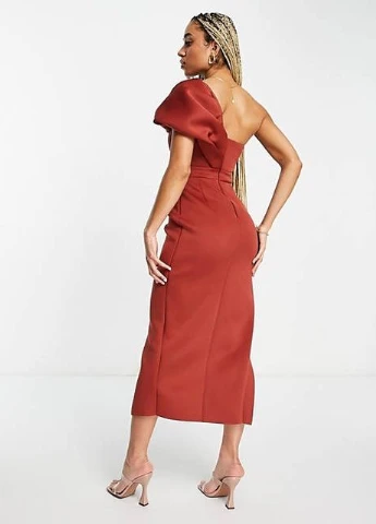 Коричневое платье Asos