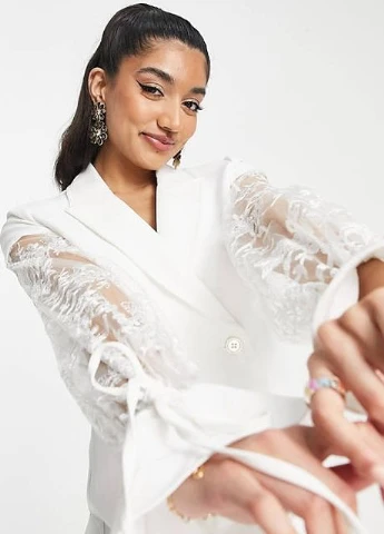 Білий сукня Asos