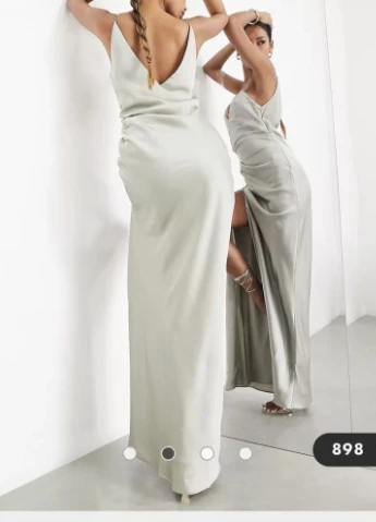 Оливкова (хакі) сукня Asos