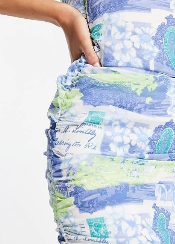 Синее платье Asos