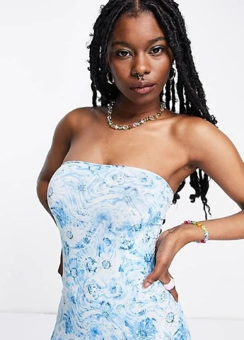 Синя сукня Asos