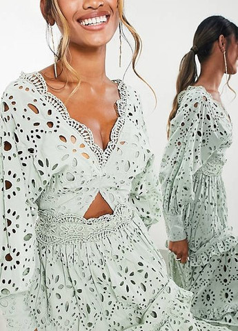 Зеленое платье Asos