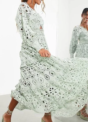 Зеленое платье Asos
