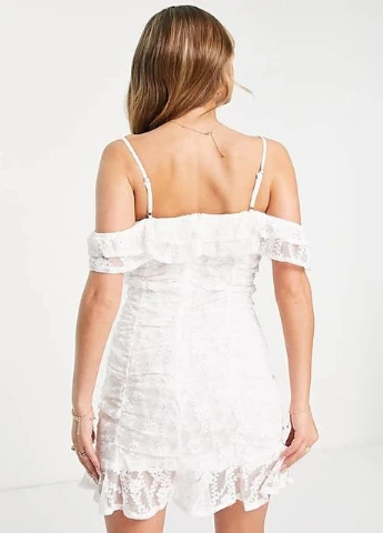 Білий сукня Asos