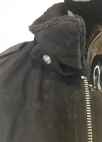 Черная демисезонная куртка бомбер Selected Homme