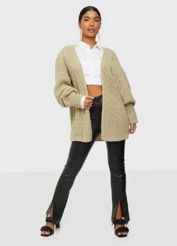 Бежевый кардиган Missguided