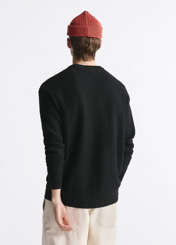 Чорний демісезонний светр Zara 6216 400 black