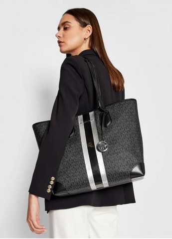 Сумка із косметичкой жіноча із еко шкіри Michael Kors LG TOTE (262672653)