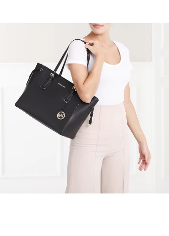 Сумка женская кожанная Michael Kors VOYAGER MD MF TZ TOTE (262672674)