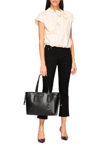 Сумка женская кожанная Michael Kors VOYAGER MD MF TZ TOTE (262672674)