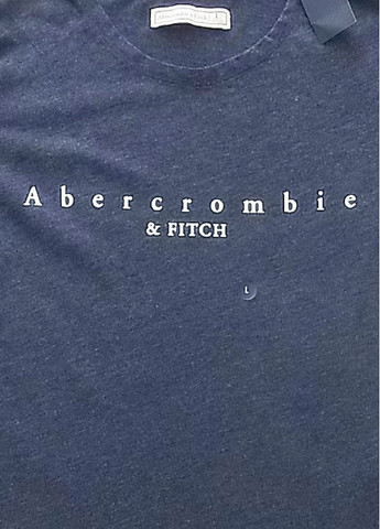 Серая летняя футболка Abercrombie & Fitch