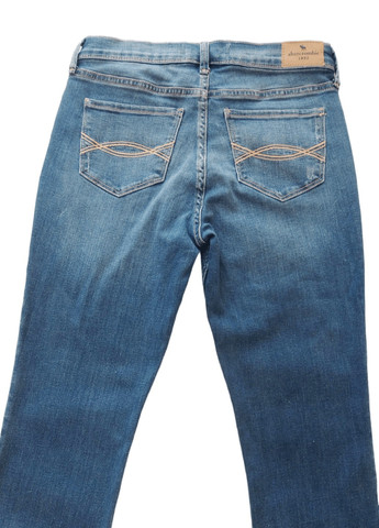 Синие демисезонные джинсы Abercrombie & Fitch
