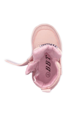 Розовые повседневные осенние демисезонные ботинки BBT