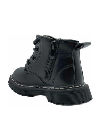 Черные повседневные осенние демисезонные ботинки BBT