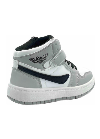 Серые повседневные осенние демисезонные ботинки BBT