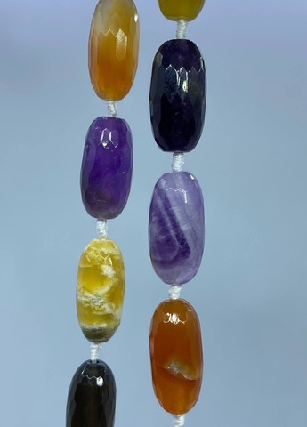 Намисто самоцвіти 45 см 10*20 мм No Brand (262821530)