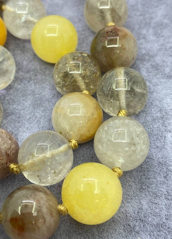 Намисто мікс Кварц 46 см No Brand (262821896)