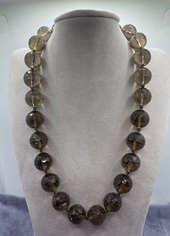 Бусы раухтопаз 45 см 16 мм No Brand (262822110)