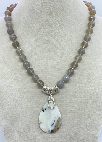 Агатовый бусы 45 см No Brand (262821872)