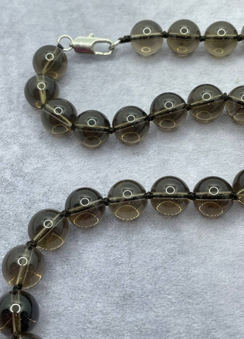 Бусы дымчатый кварц 10 мм 45 см No Brand (262821686)