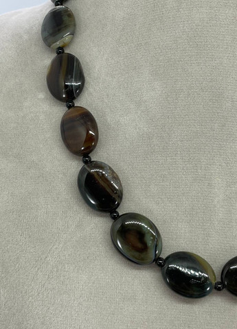 Бусы агат 45 см No Brand (262822146)