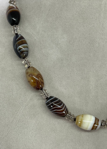 Бусы агат 45 см No Brand (262821880)