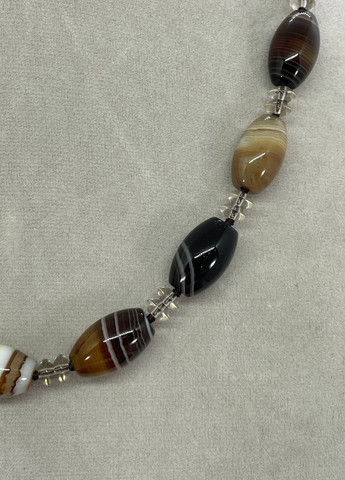 Бусы агат 45 см No Brand (262821880)