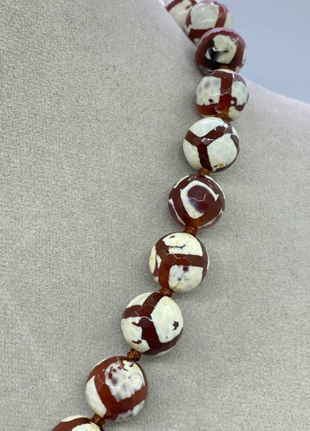 Намисто Агат Дзи 44 см No Brand (262822159)